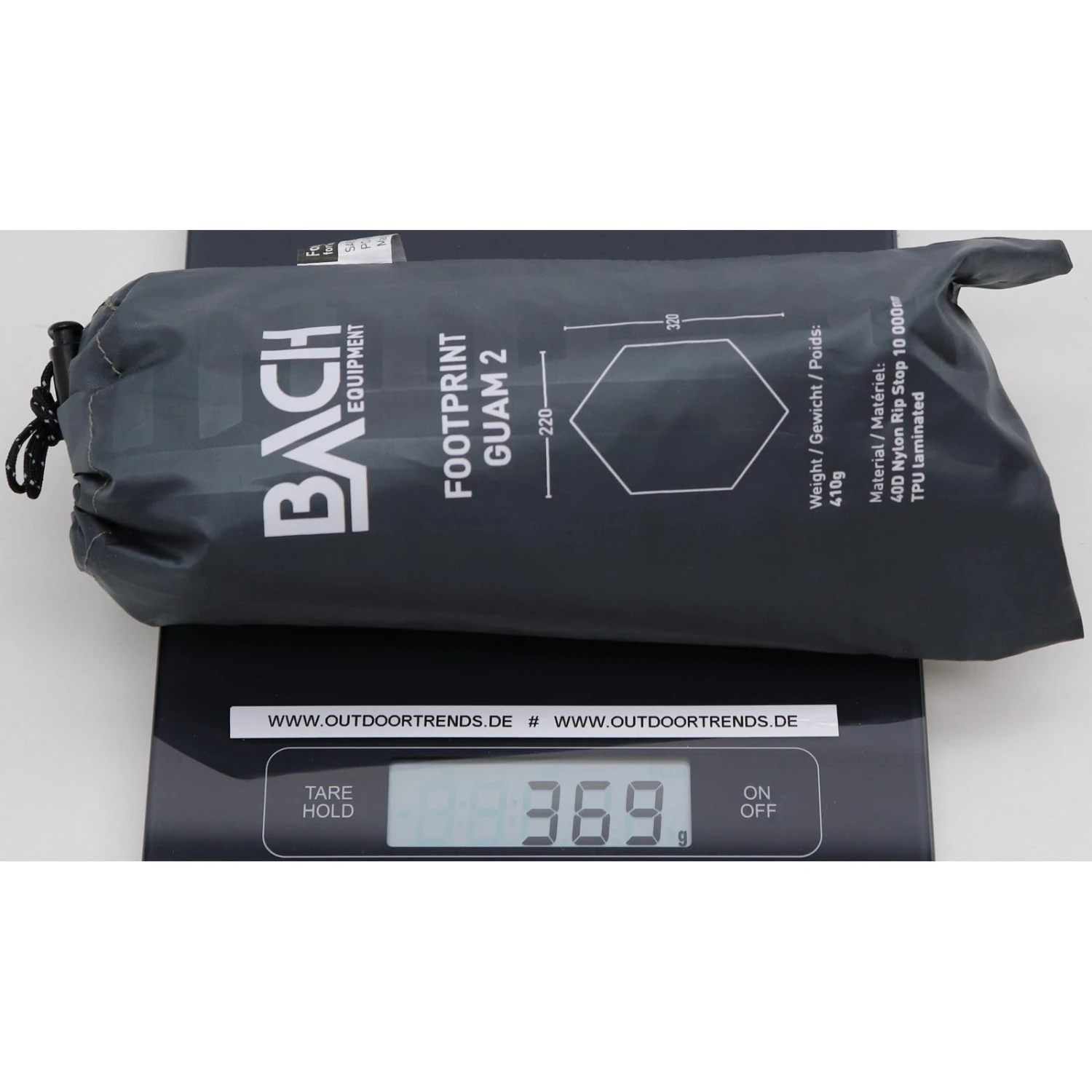 BACH Guam 2 Footprint - Zeltunterlage – Bild 2