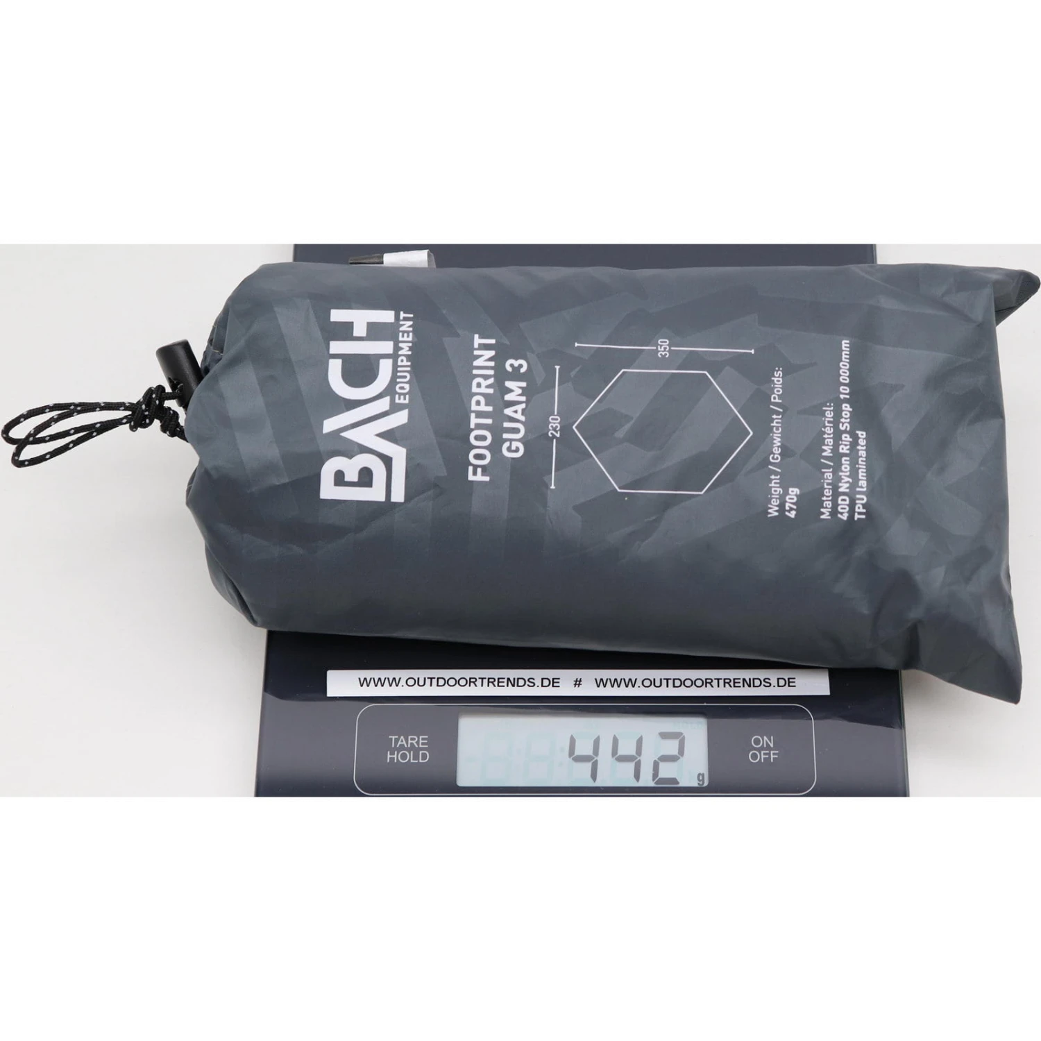 BACH Guam 3 Footprint - Zeltunterlage – Bild 2