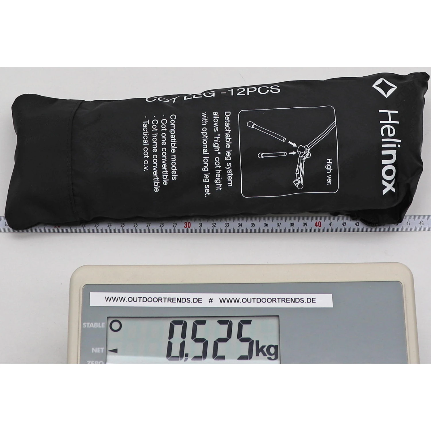 Helinox Cot Leg 12pcs - Erhöhung – Bild 4