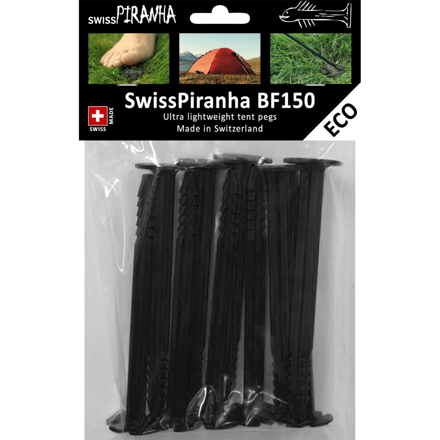 SwissPiranha BF150 - Zeltheringe – Bild 2