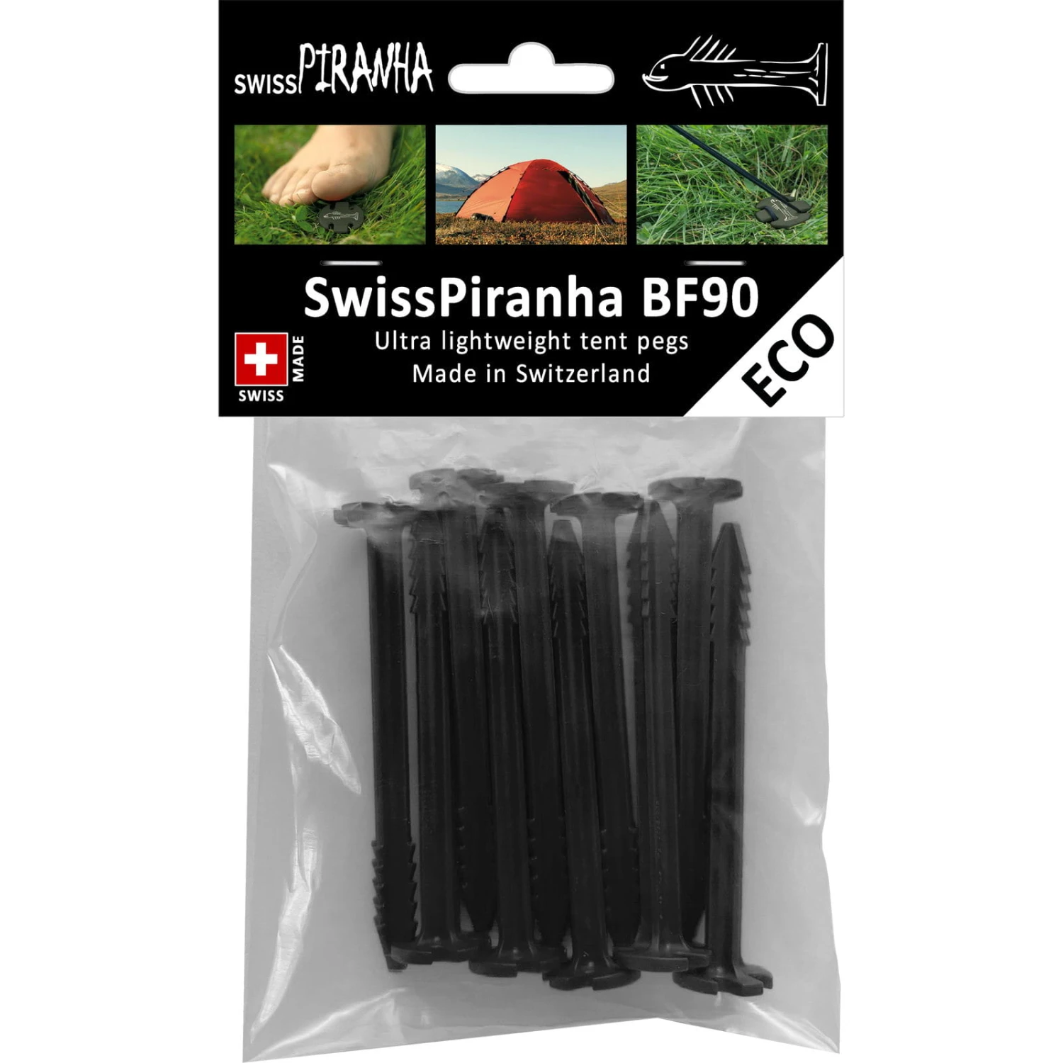 SwissPiranha BF90 - Zeltheringe – Bild 2
