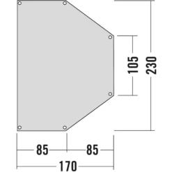 Tatonka Apsidenunterlage Family - Zeltunterlage