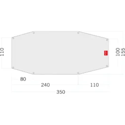 Tatonka Floor Sheet PE Arctis 2 - Zeltunterlage
