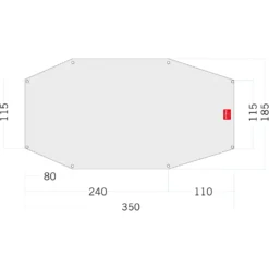 Tatonka Floor Sheet PE Arctis 3 - Zeltunterlage