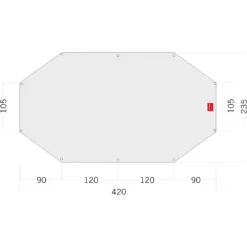 Tatonka Floor Sheet PE Buffin 4 - Zeltunterlage