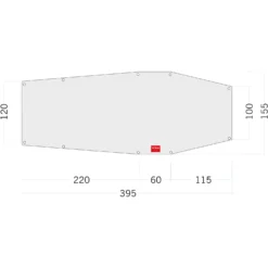 Tatonka Floor Sheet PE Grönland 2 - Zeltunterlage
