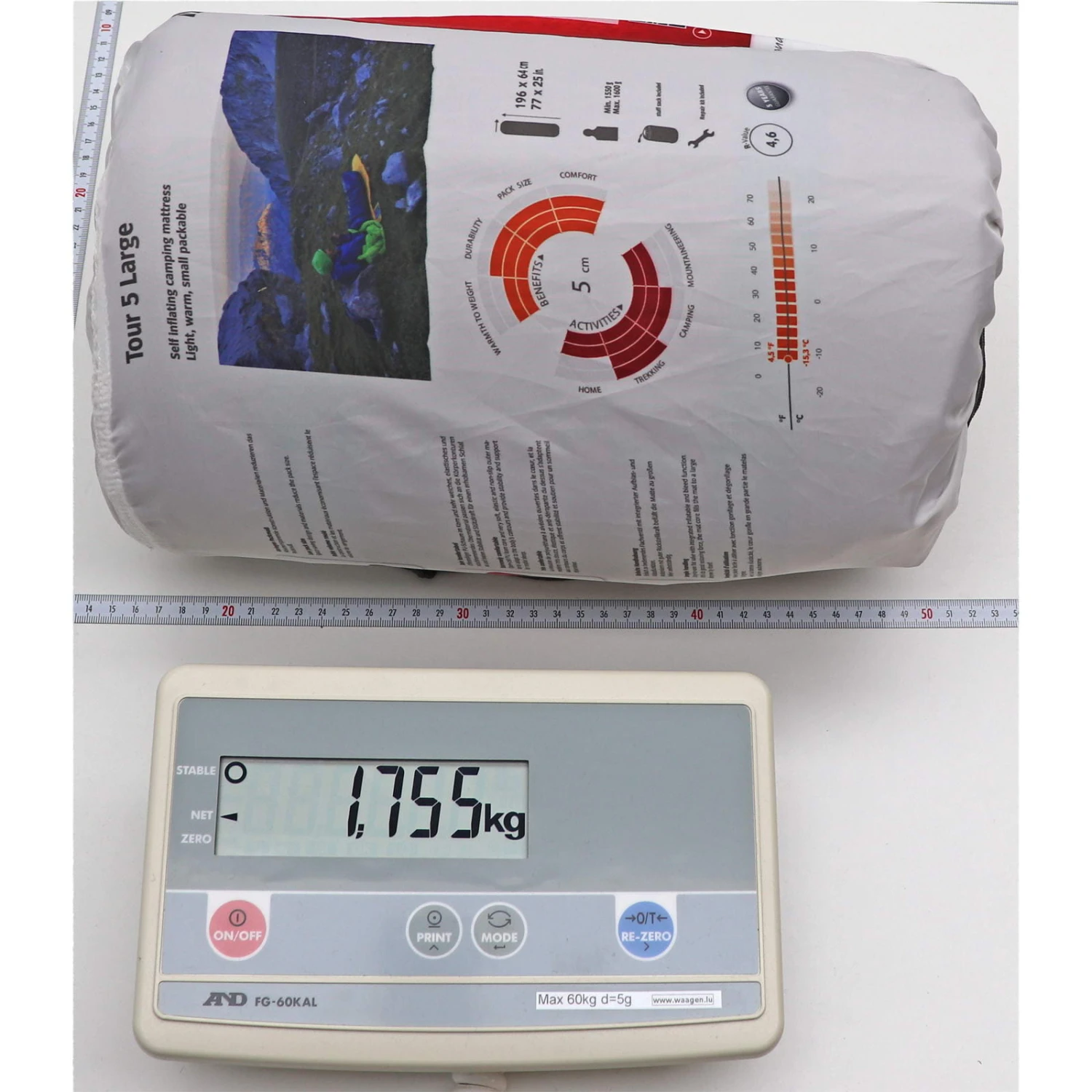 VAUDE Tour 5.0 - Isomatte – Bild 3